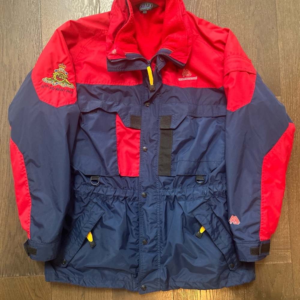 Misty Mountain Retro 90’s Ski Shell Jacket Size Large